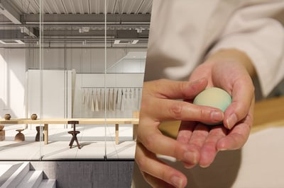 「SCEARN AOYAMA」にて井口いすゞ氏と愉しむ和菓子づくり −季節の限定デザイン−