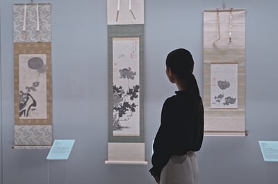 京都・嵐山「福田美術館」閉館後の特別鑑賞と「嵐山熊彦」の京料理で京都画壇の世界観に浸るアートな夜