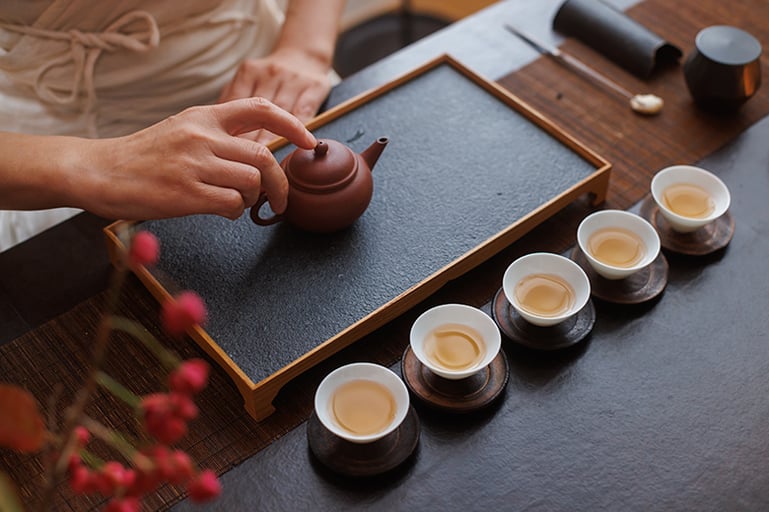 「茶禅草堂」浄心氏に学ぶお茶と薬膳によるリトリート茶養生 −茶粥または薬膳スイーツ付き−