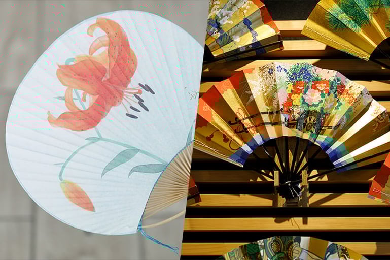 浅草橋「松根屋」当主に学ぶうちわと扇子の世界 −選べるうちわ貼り体験と名入れ扇子のおみやげ付き−