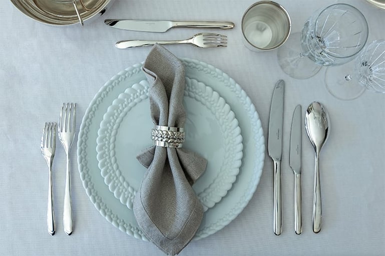 青山「クリストフル」日仏の美意識を映す老舗シルバーブランドに学ぶテーブルマナー −おみやげ付き−