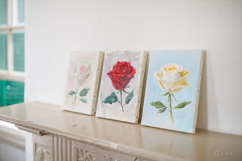 油彩画家・古賀陽子氏に習う油絵の楽しみ方 −神戸最古級の北野異人館