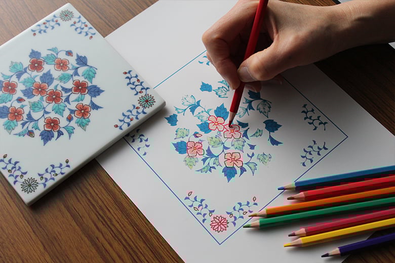 色絵磁器の最高峰「今右衛門」特別鑑賞講座と上絵付け擬似体験 −3つの