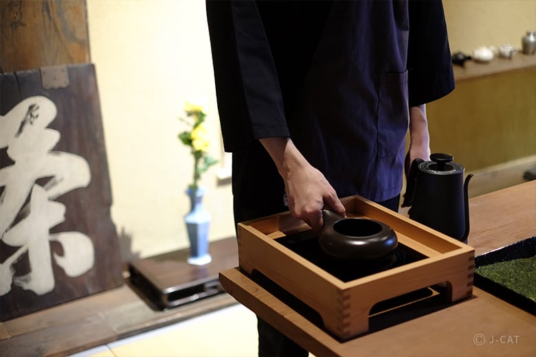 茶道茶壷　畑辺玄機作 有機栽培煎茶 さつま一番茶 | 瀬戸茶生産組合 kaoru園