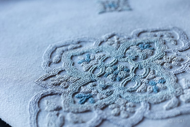 手刺繍着物ブランド「繍栄」の最高峰技術を体験 京都の町家にて