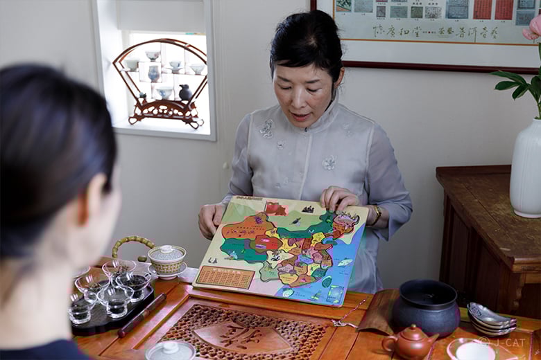 高級茶藝師に学ぶ中国茶の魅力 桜新町「サロンドシャンティ 香茶苑」にて