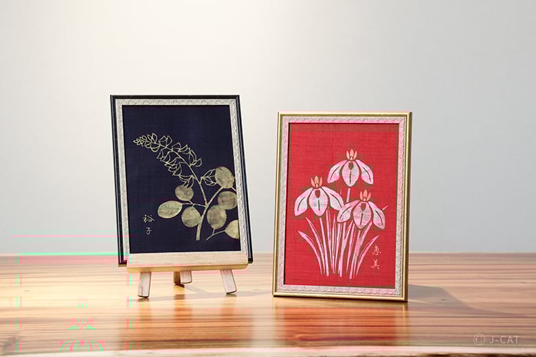 名古屋「大坪旗店」伝統工芸品の伊勢型紙を使った和モダンな作品づくり