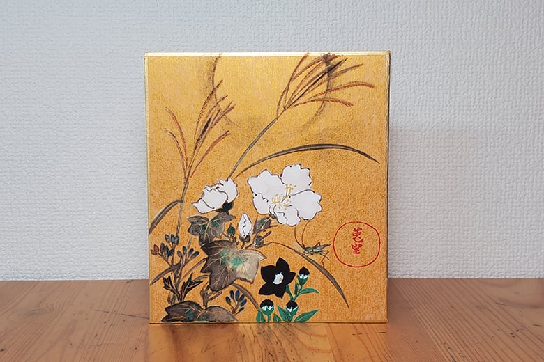 売約済　絵画　「息吹く」日本画 墨絵 現代水墨画家☆絵師白道 「金の鳳凰」 直筆作品 /Hakudouroom