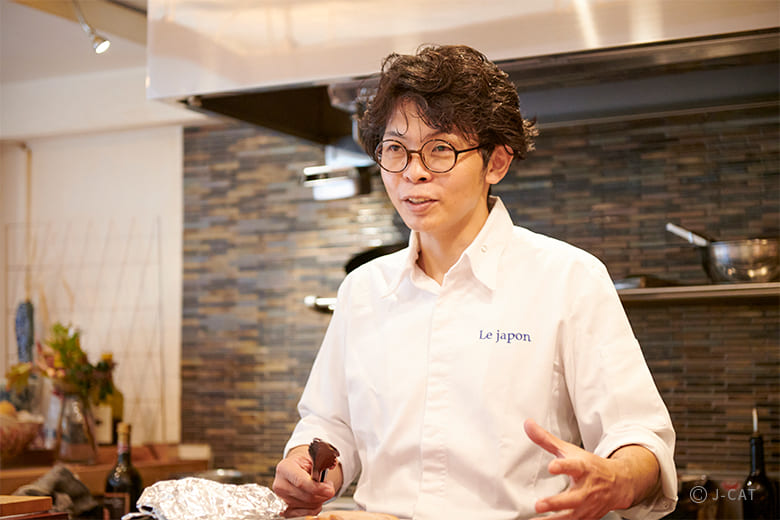 代官山のレストラン「Le japon」で学び味わう創作フレンチ教室