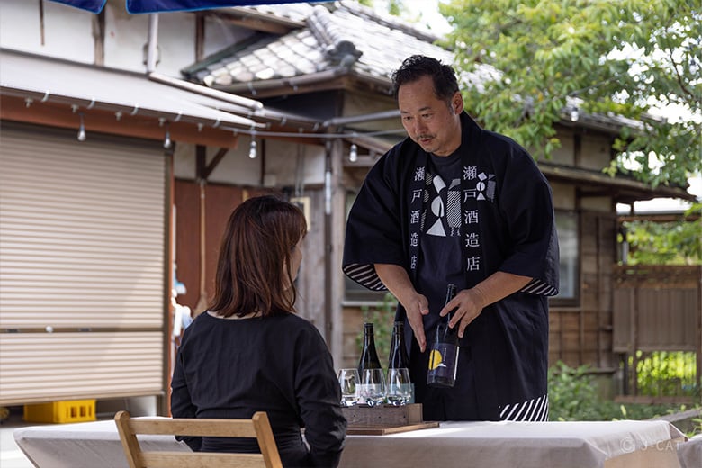 銘ー風　瀬戸焼　　柴田好寛造 黄瀬戸茶碗 銘 難波 – 鶴田 純久の章 お話