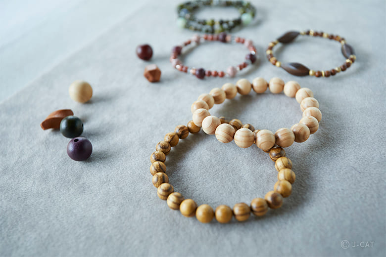 近江八幡「カワサキ」日本の木珠づくりの発祥地でアクセサリー制作