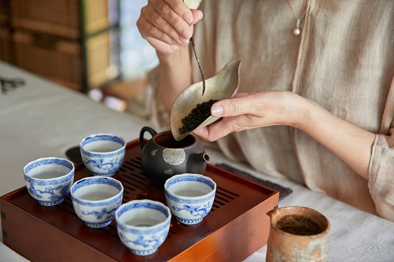 茶人による中国茶器での淹茶＆季節の中国茶を堪能 世田谷のサロンにて
