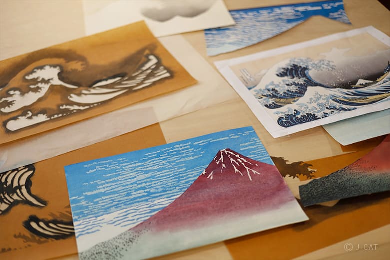 油絵 風景画 京都無鄰庵 ★ F10 【10月】 京都「無鄰菴」で伝統技法を体験 −型絵染作家・伊砂正幸氏