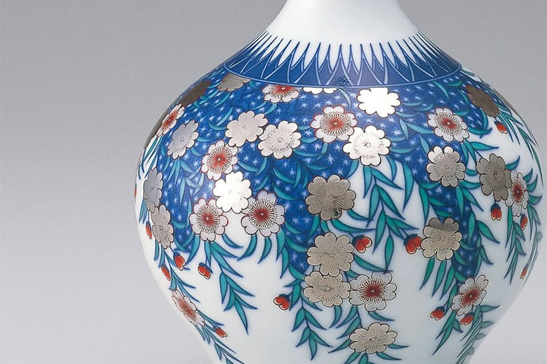 【海外限定】 色絵磁器の最高峰「今右衛門」特別鑑賞講座と上絵付け擬似体験 工芸品