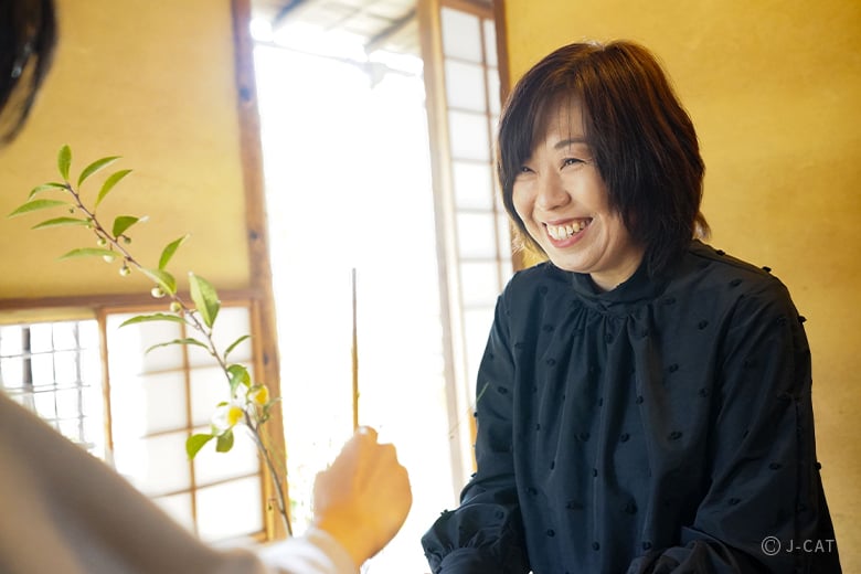 名古屋「文化のみち橦木館」文化財指定の茶室で盆栽作りと植苔体験