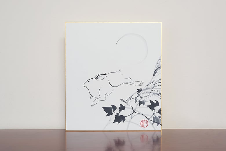 南青山「琳派墨絵保存研究所」心地よい墨の香りに包まれる水墨画