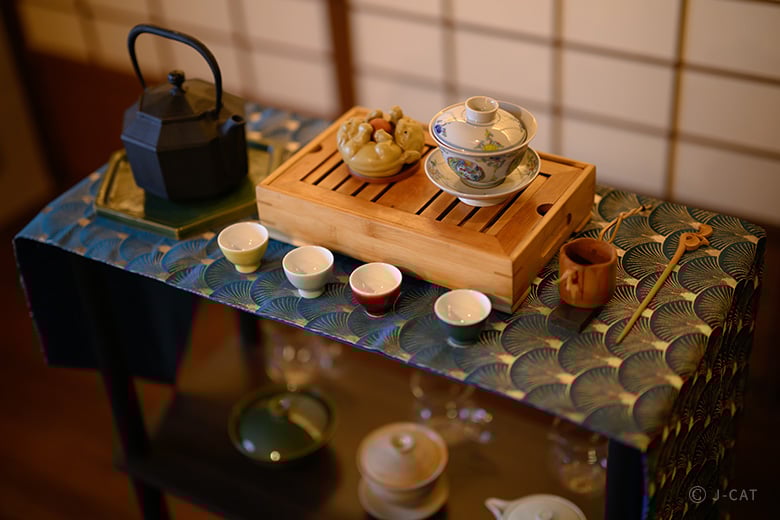 祇園「hakubi」茶藝師に学ぶ中国茶＆日本茶講座−特製ミニ点心と