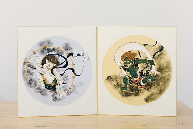 南青山「琳派墨絵保存研究所」日本画家に四季の日本画を学ぶ