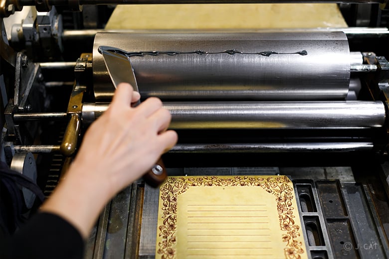 大阪「Echos Design ＆ Letterpress」で学ぶ活版印刷とレターセット制作