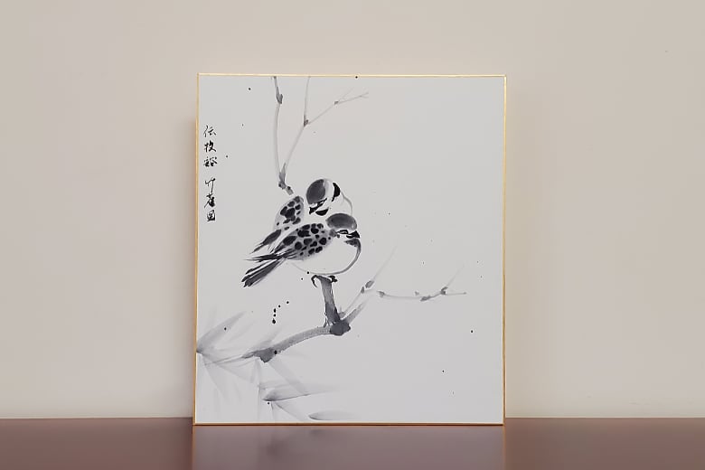 南青山「琳派墨絵保存研究所」心地よい墨の香りに包まれる水墨画