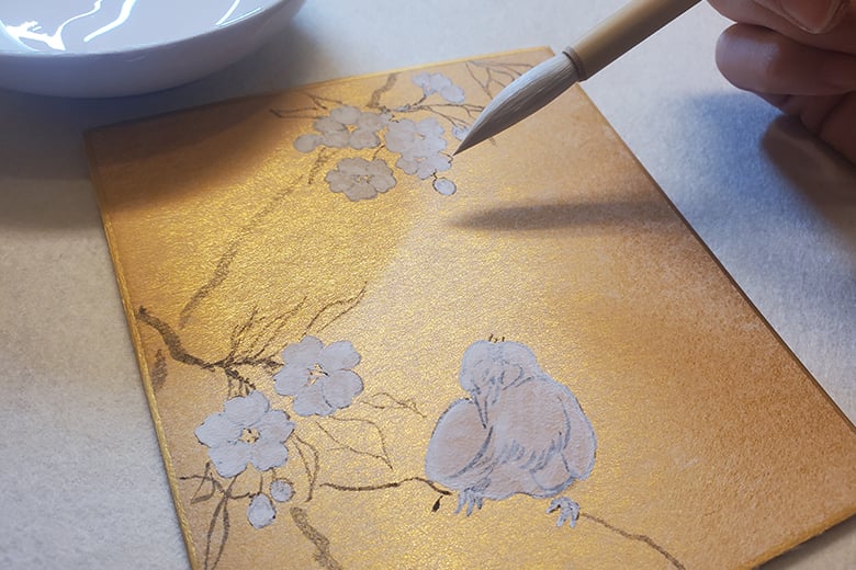 南青山「琳派墨絵保存研究所」日本画家に学ぶ四季の日本画 −月替わり