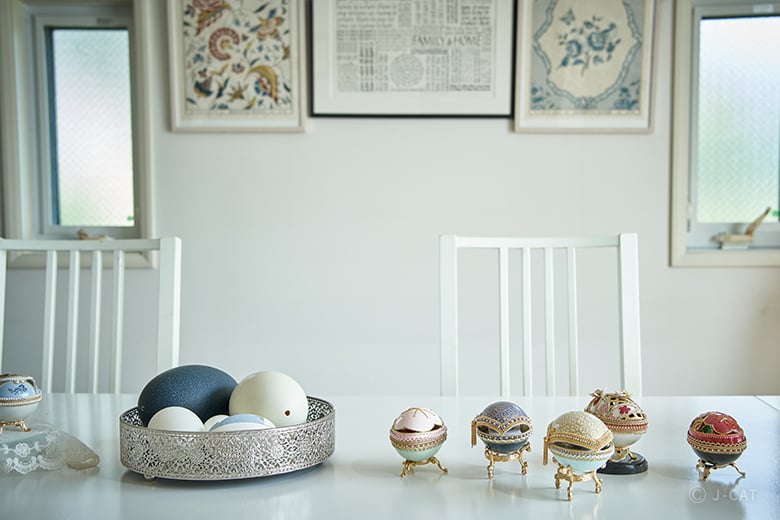 卵の殻をアートで彩るエッグアート制作体験 成城「olupono」にて