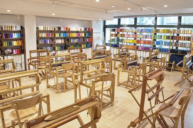 大宮「手織工房じょうた」一期一会の糸で心のままにつくる“さをり織り