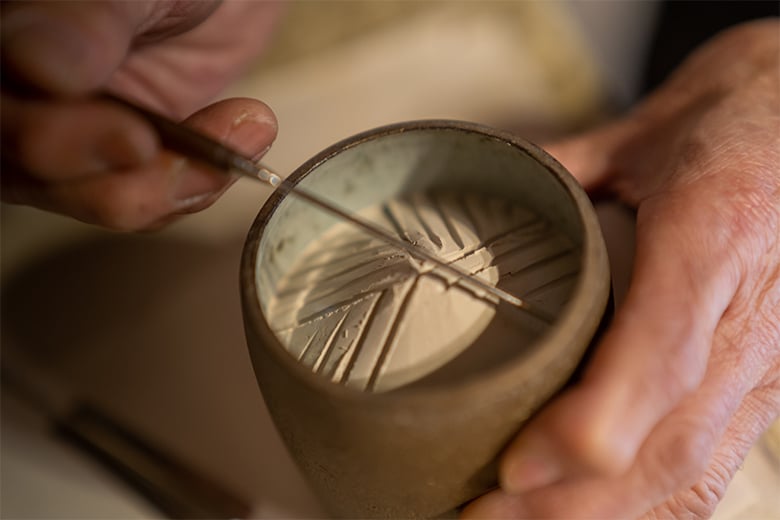 京都の非公開施設で行う香道三品大枝流講師による組香「源氏香」−京都