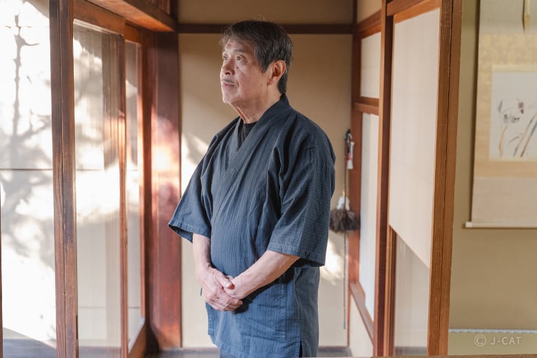 京繍の伝統工芸士・吉岡一郎氏に教わる日本刺繍 京町家「玄想庵」にて